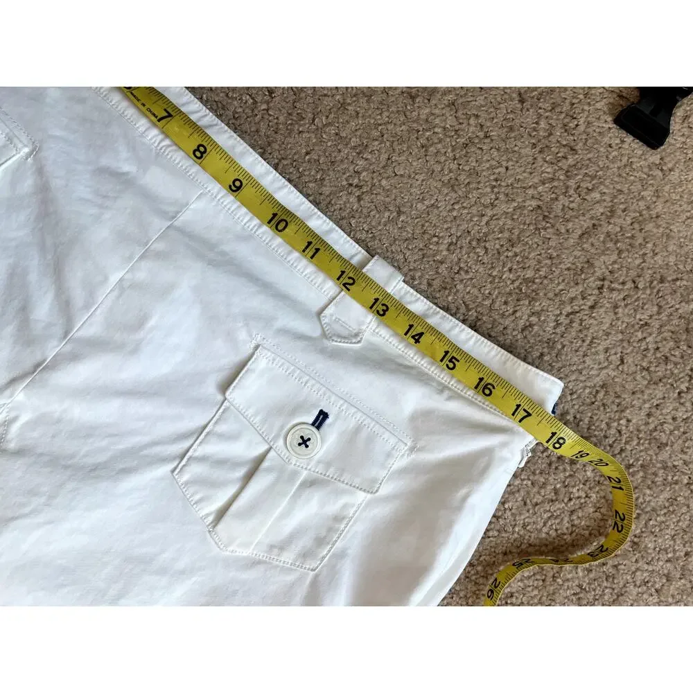Vintage Women's White Brooks Brothers Tennis Skort 12